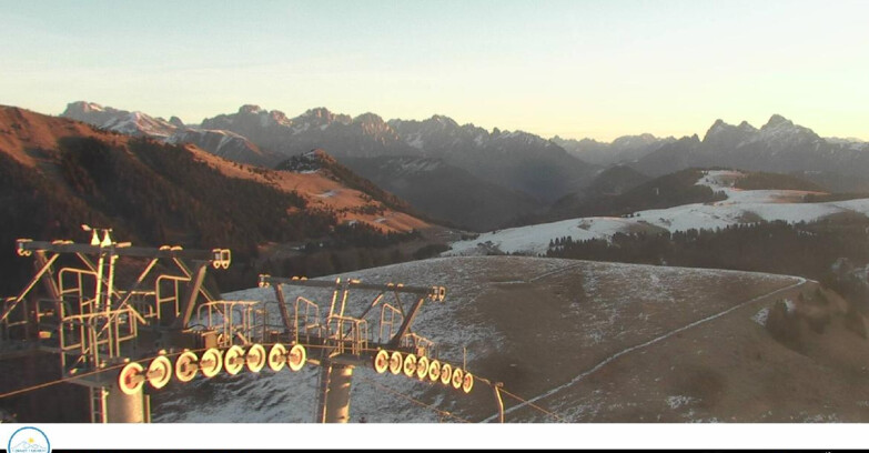 Webcam Passo Brocon-Marande - Panorama vs. Paradiso