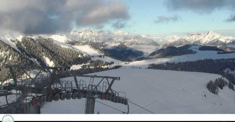 Webcam Passo Brocon-Marande - Panorama vs. Paradiso