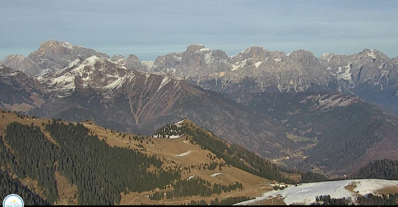 Webcam Passo Brocon-Marande - Brocon Pass and Pale di S.Martino 