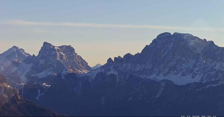 Webcam Passo San Pellegrino-Falcade - Pelmo e Civetta