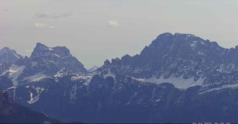 Webcam Passo San Pellegrino-Falcade - Pelmo e Civetta