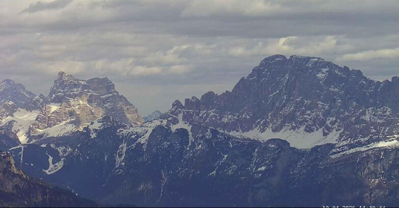 Webcam Passo San Pellegrino-Falcade - Pelmo e Civetta