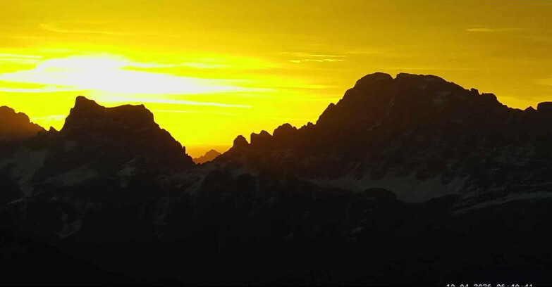 Webcam Passo San Pellegrino-Falcade - Pelmo e Civetta