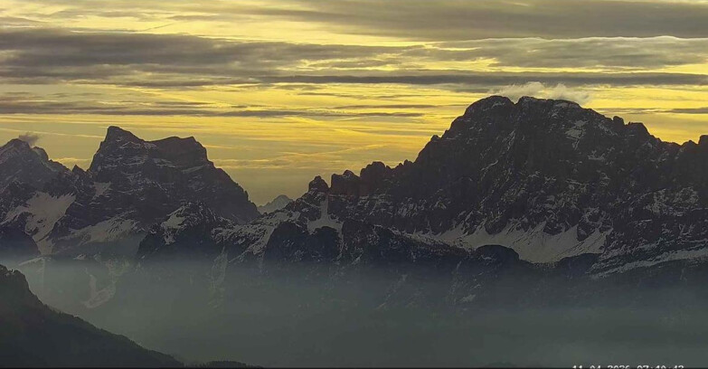 Webcam Passo San Pellegrino-Falcade  - Pelmo