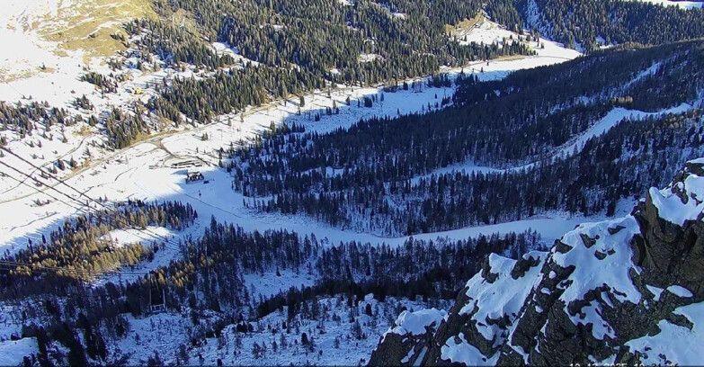 Webcam Passo San Pellegrino-Falcade  - Pista Funivia