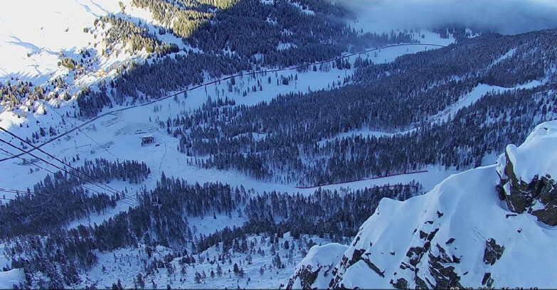 Webcam Passo San Pellegrino-Falcade - Pista Funivia