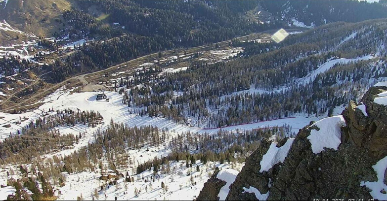 Webcam Passo San Pellegrino-Falcade  - Pista Funivia