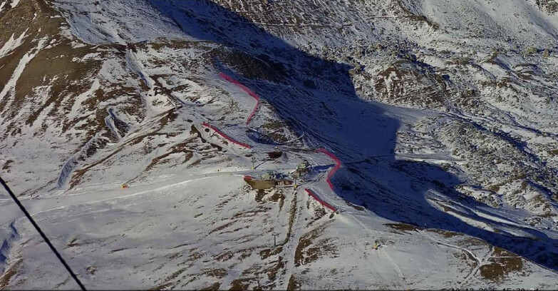 Webcam Пассо Сан-Пеллегрино-Фалькаде  - Costabella - Cima Uomo