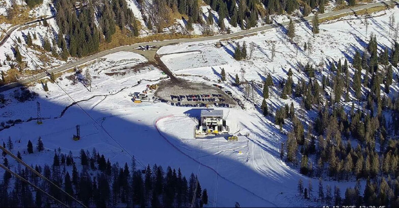 Webcam Passo San Pellegrino-Falcade  - Arrivo Seggiovia