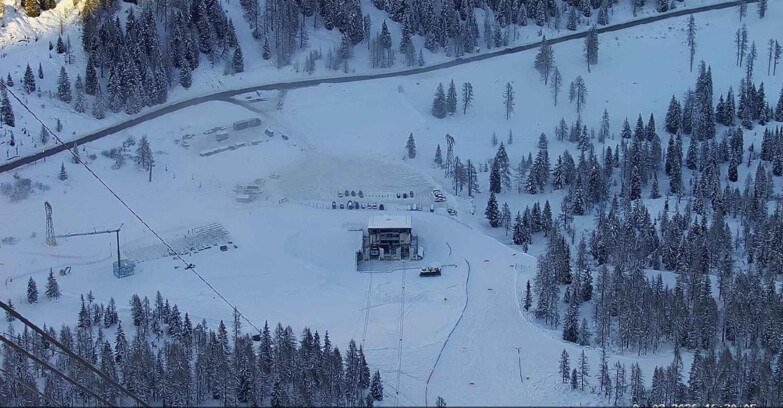 Webcam Passo San Pellegrino-Falcade  - Arrivo Seggiovia