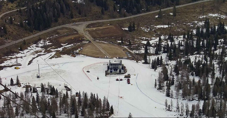 Webcam Passo San Pellegrino-Falcade  - Arrivo Seggiovia
