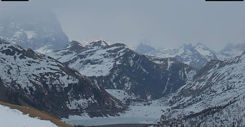 Webcam Canazei-Belvedere - Lago e Passo Fedaia