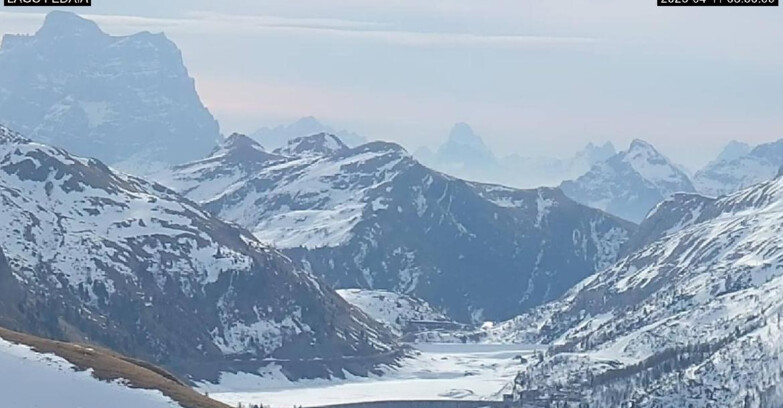 Webcam Canazei-Belvedere - Fedaia Pass