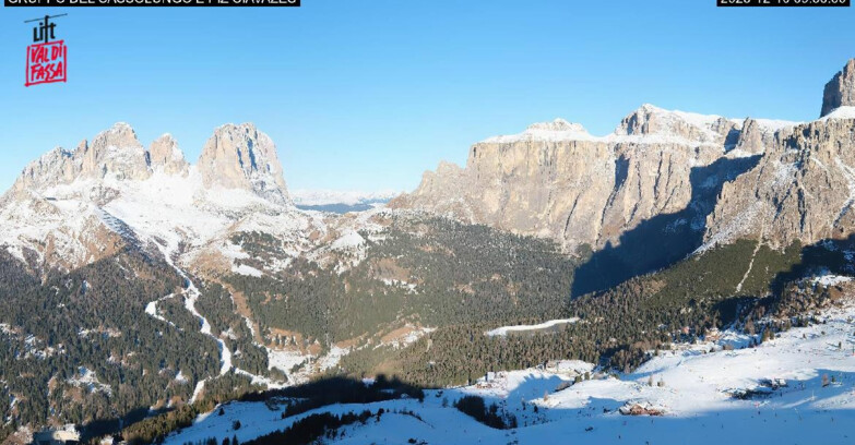 Webcam Canazei-Belvedere - Canazei - Gruppo del Sassolungo
