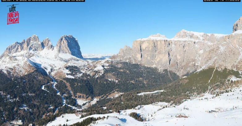 Webcam Canazei-Belvedere - Canazei - Gruppo del Sassolungo