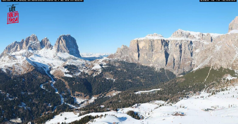 Webcam Canazei-Belvedere - Canazei - Gruppo del Sassolungo