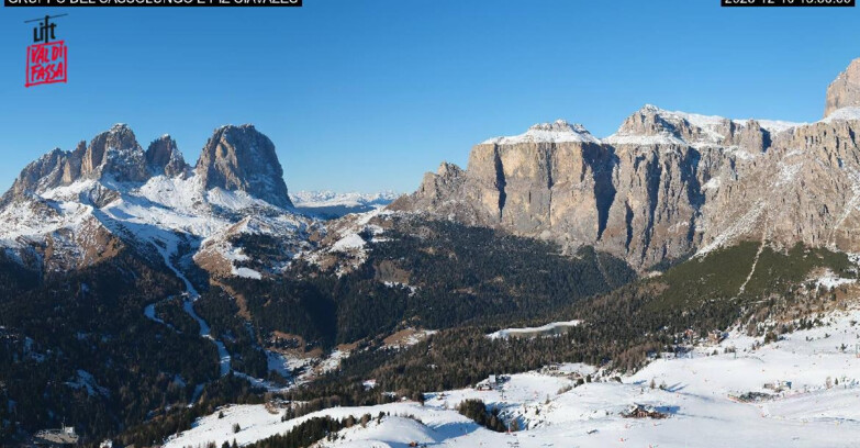 Webcam Canazei-Belvedere - Canazei - Gruppo del Sassolungo