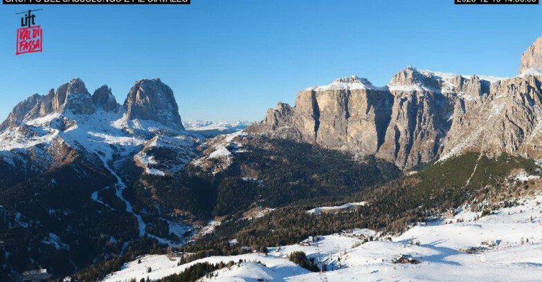 Webcam Canazei-Belvedere - Canazei - Gruppo del Sassolungo
