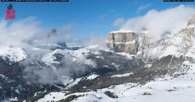 Webcam Canazei-Belvedere - Canazei - Gruppo del Sassolungo