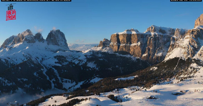 Webcam Canazei-Belvedere - Canazei - Gruppo del Sassolungo