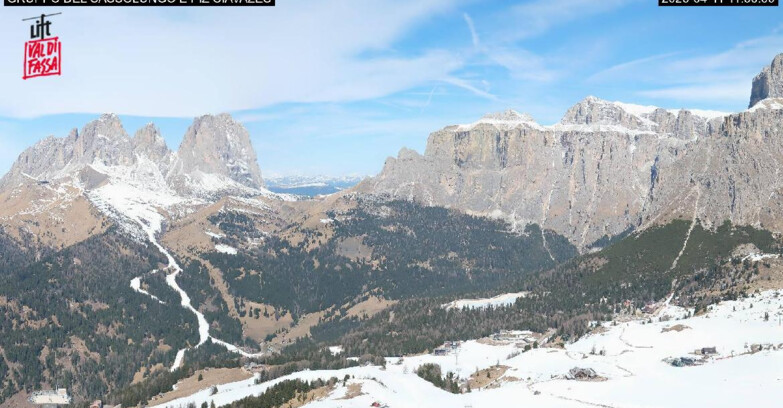 Webcam Canazei-Belvedere - Canazei - Gruppo del Sassolungo