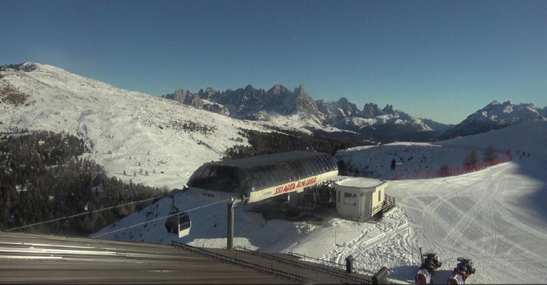 Webcam Moena-Alpe Lusia  - Alpe Lusia - Le cune
