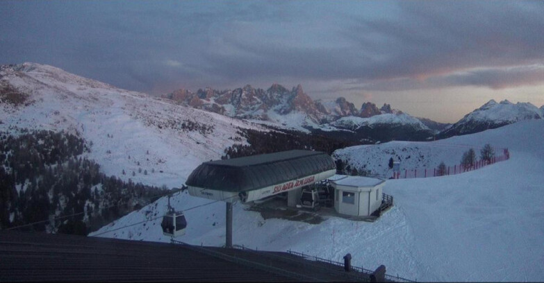 Webcam Moena-Alpe Lusia  - Alpe Lusia - Le cune