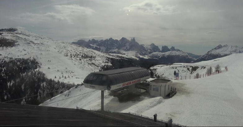 Webcam Moena-Alpe Lusia  - Alpe Lusia - Le cune