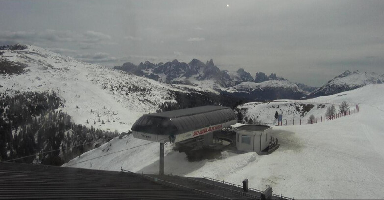 Webcam Moena-Alpe Lusia  - Alpe Lusia - Le cune