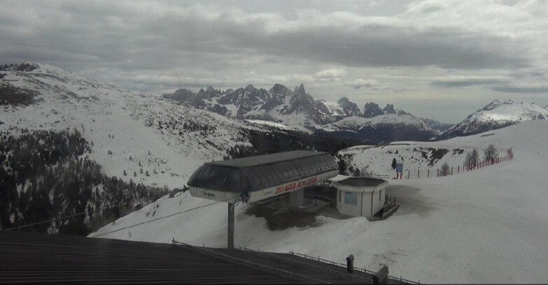 Webcam Moena-Alpe Lusia  - Alpe Lusia - Le cune