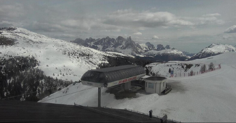 Webcam Moena-Alpe Lusia  - Alpe Lusia - Le cune