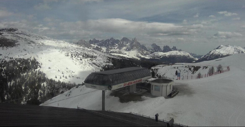 Webcam Moena-Alpe Lusia  - Alpe Lusia - Le cune