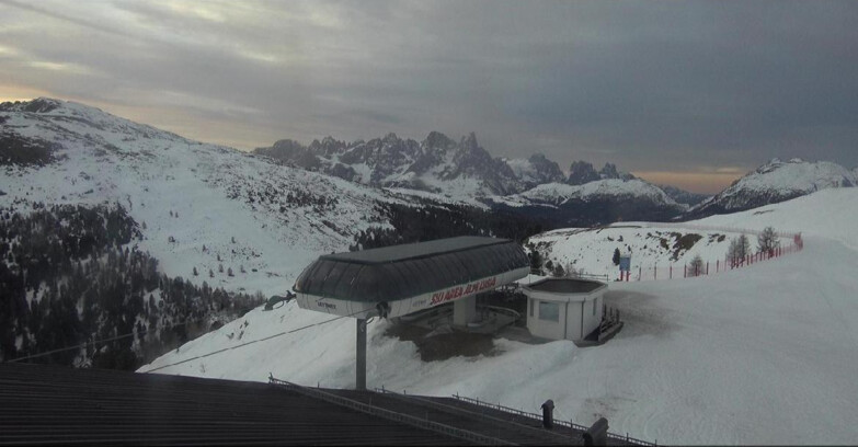 Webcam Moena-Alpe Lusia  - Alpe Lusia - Le cune
