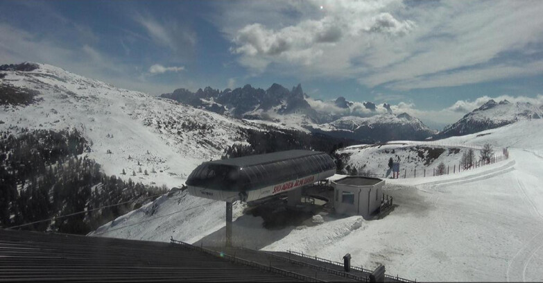 Webcam Moena-Alpe Lusia  - Alpe Lusia - Le cune