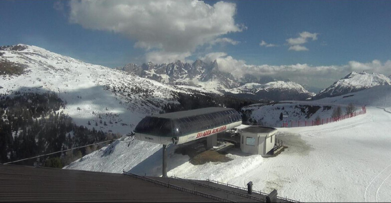 Webcam Моэна-Альпе-Лузия - Alpe Lusia - Le cune