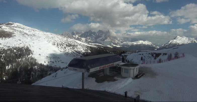 Webcam Moena-Alpe Lusia  - Alpe Lusia - Le cune