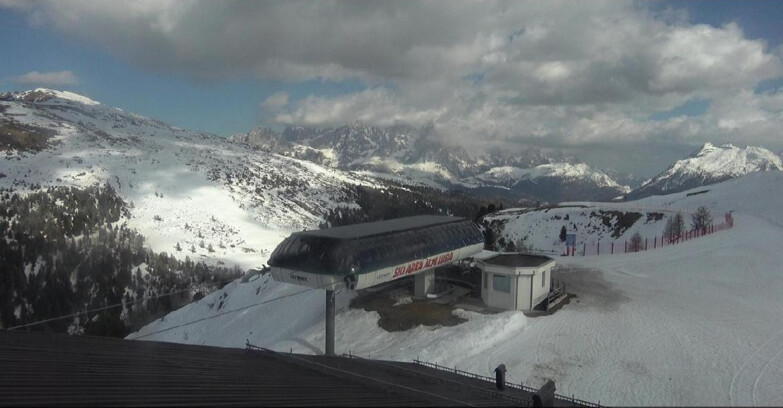 Webcam Moena-Alpe Lusia  - Alpe Lusia - Le cune