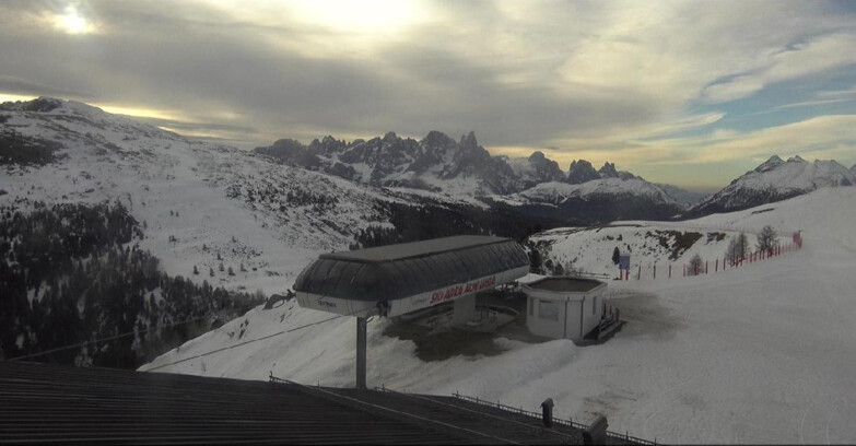 Webcam Moena-Alpe Lusia  - Alpe Lusia - Le cune