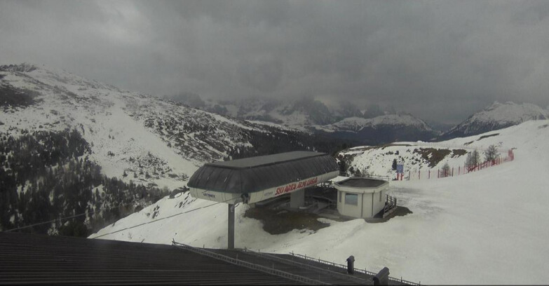 Webcam Moena-Alpe Lusia  - Alpe Lusia - Le cune