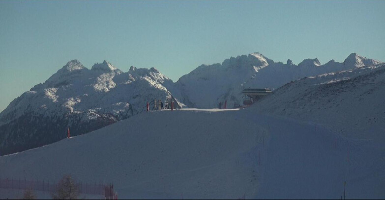 Webcam Moena-Alpe Lusia  - Arrivo seggiovia Campo-Cune