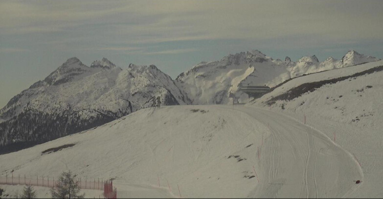 Webcam Moena-Alpe Lusia  - Arrivo seggiovia Campo-Cune