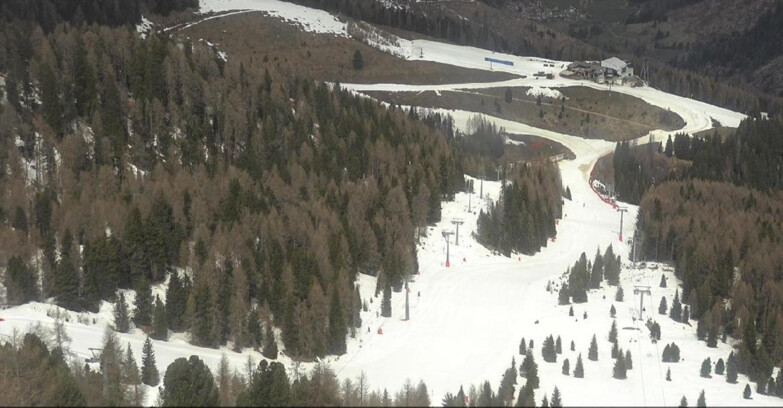 Webcam Moena-Alpe Lusia  - Pista Piavac
