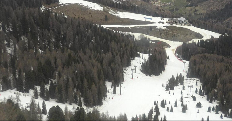 Webcam Moena-Alpe Lusia  - Pista Piavac