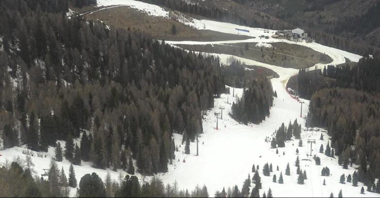 Webcam Moena-Alpe Lusia  - Pista Piavac