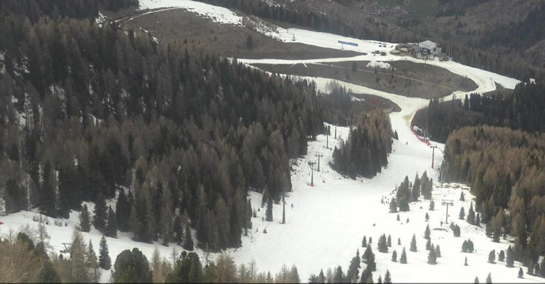 Webcam Moena-Alpe Lusia  - Pista Piavac
