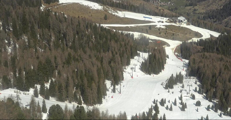 Webcam Moena-Alpe Lusia  - Pista Piavac