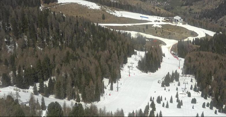 Webcam Moena-Alpe Lusia  - Pista Piavac