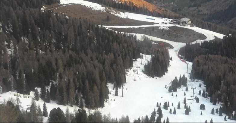 Webcam Moena-Alpe Lusia  - Pista Piavac