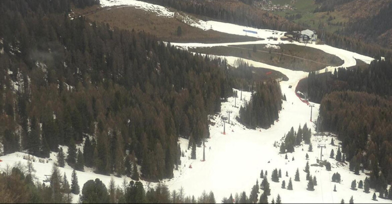 Webcam Moena-Alpe Lusia  - Pista Piavac
