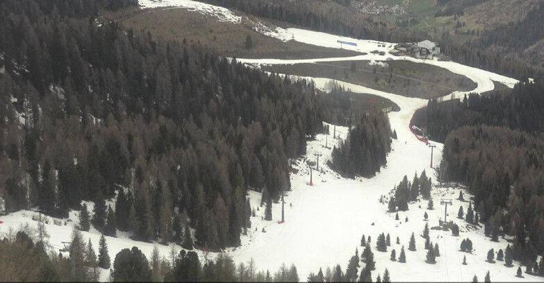 Webcam Moena-Alpe Lusia  - Pista Piavac